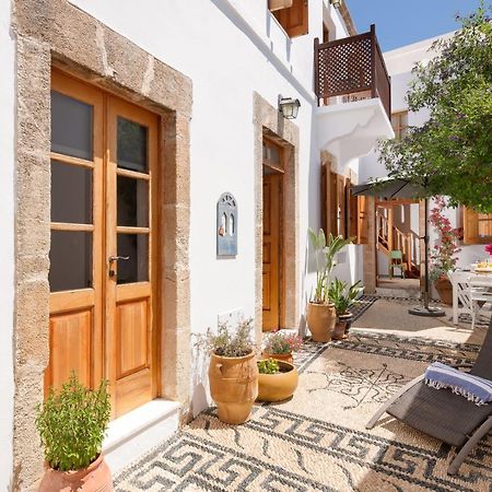 Villa Lindia Линдос Экстерьер фото